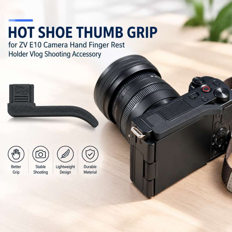 Impugnatura per pollice Hot Sh - Sony Camera Zv-E10 recensione e prezzo